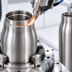Precision welding of stainless steel insulated drinkware shells